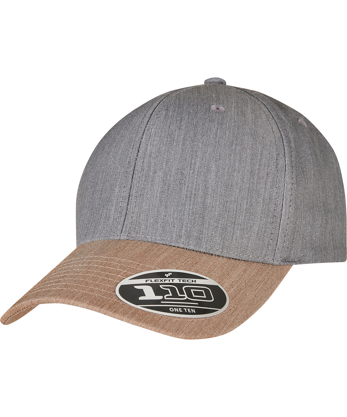 Gorra mezcla melange 110 (110MM) | Gris/Caqui