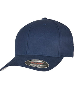 Gorra de sarga de algodn V-Flexfit® (5001) | Negro