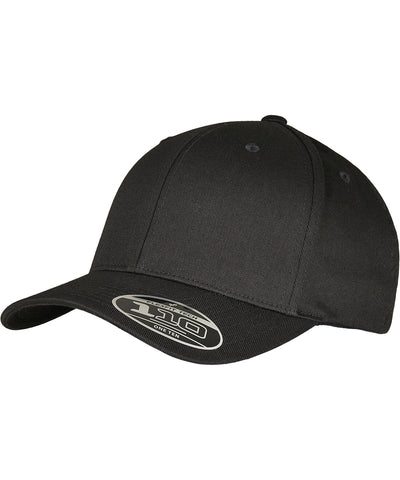 Flexfit lana peinada ajustable (6277DC) | Negro/Negro