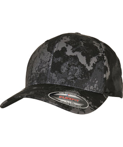 Gorra Flexfit Veil Camo (6277VC) | Poseidon Black