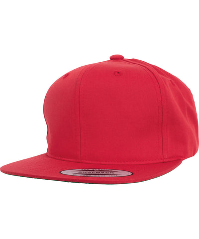 Gorra juvenil de estilo profesional con cierre de broche de sarga (6308) | Rojo