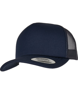 Gorra de camionero de espuma con visera curva clsica YP Classics® (6320) | Azul Marino