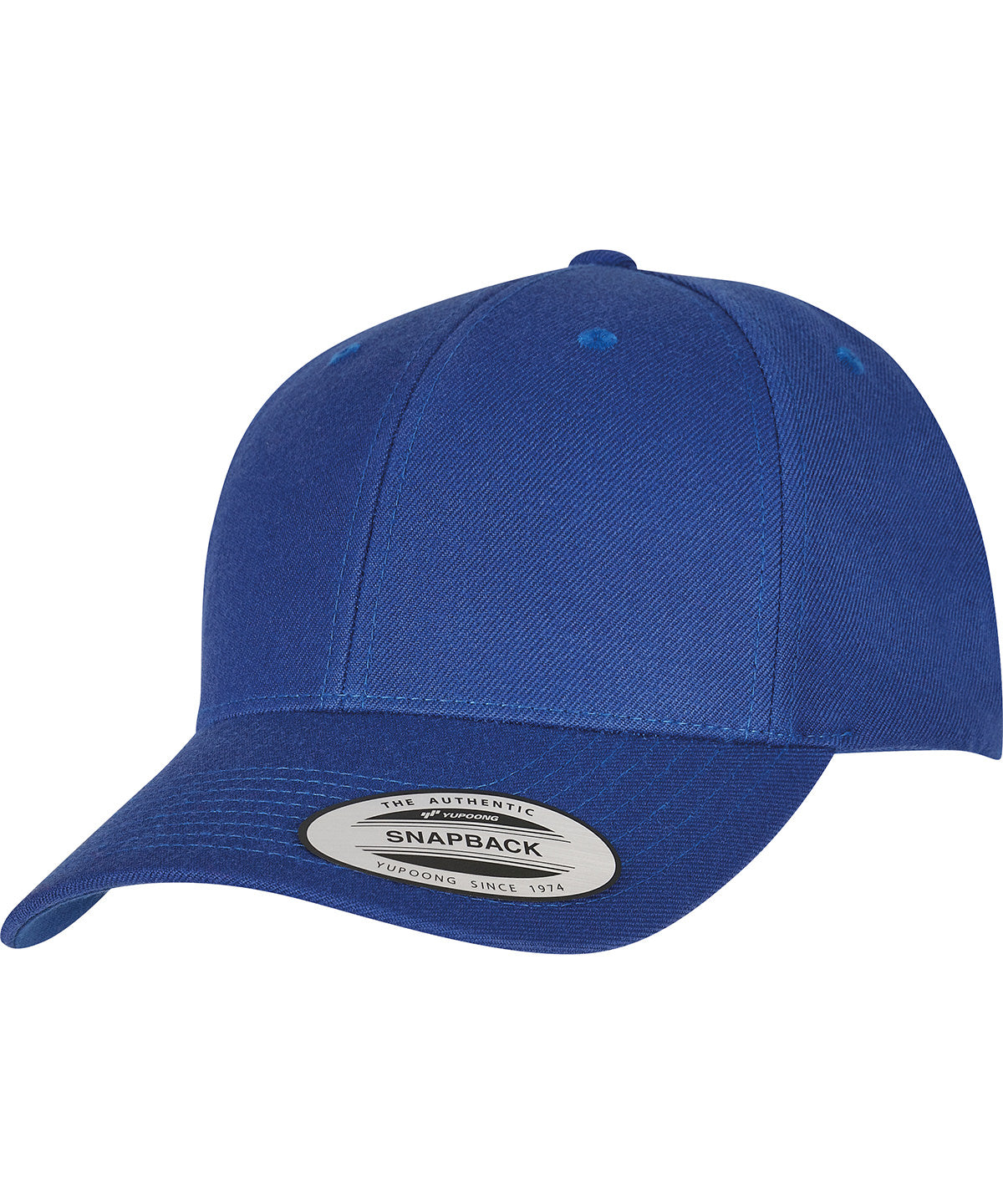 Gorra snapback premium con visera curva (6789M) | Negro