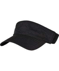 Gorra visera de rendimiento (8888PV) | Negro