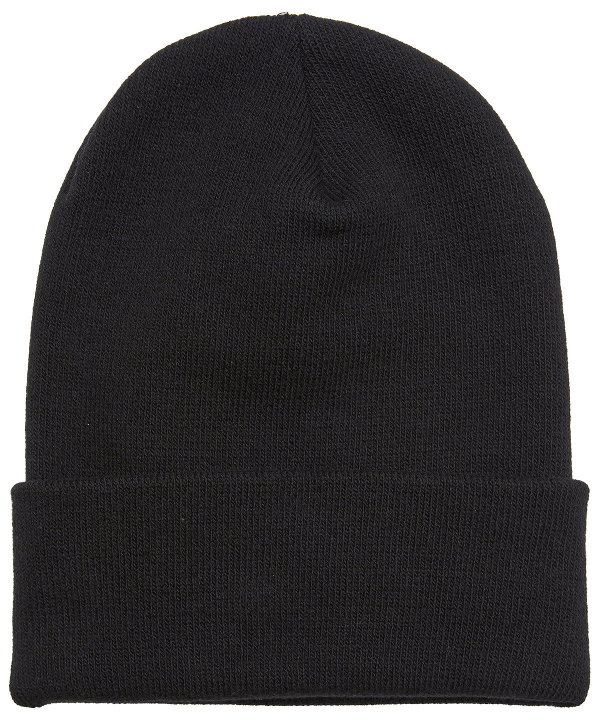 Gorro largo orgnico de peso pesado | Negro