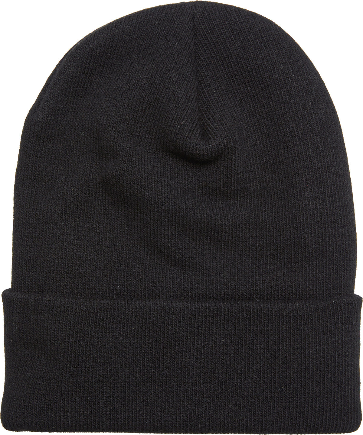 Gorro largo orgnico de peso pesado | Negro