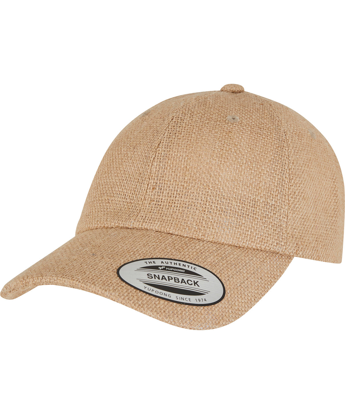 Gorra Flexfit Dad de yute (9303) | Natural - Crudo